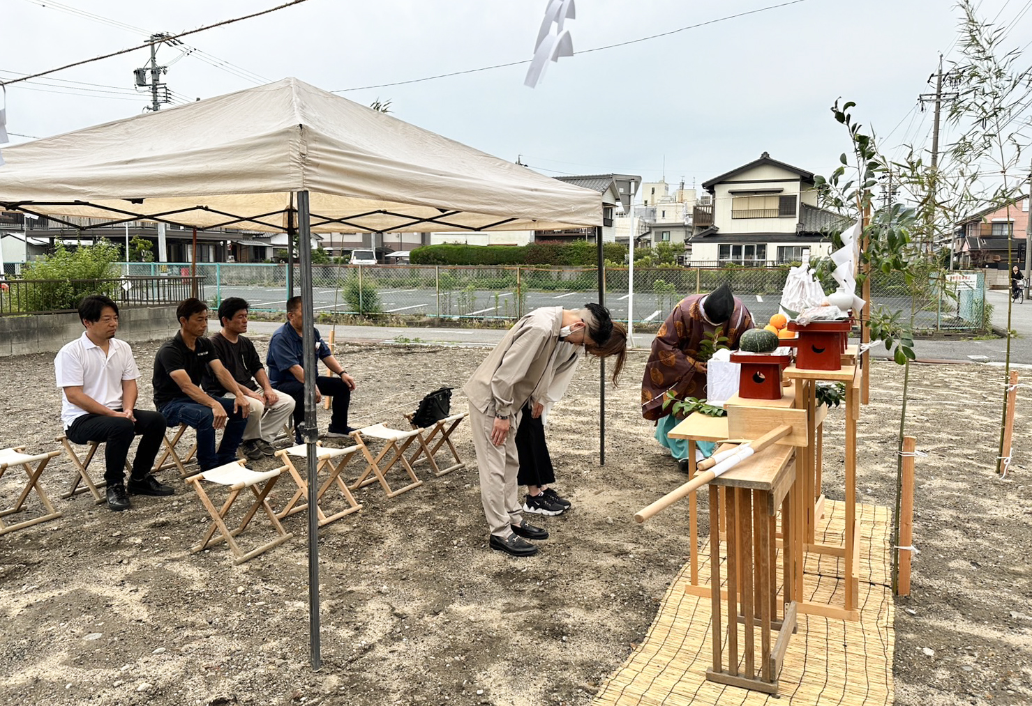 【 同時進行ドキュメント「Road to My Home」】津市・Sさま邸 第6回──地鎮祭編